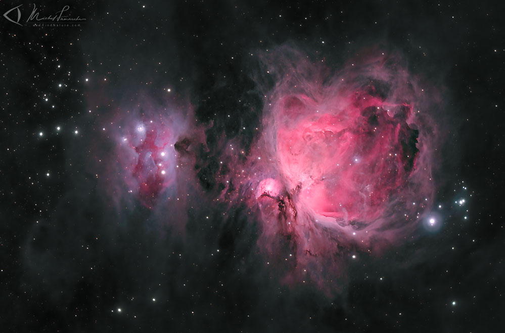 V6.0: Bortle: 7, Moon: 90% & 83%, L-Pro filter, Mount CEM70, Scope WO GT81 IV, F4.7, Camera AS2600MC Pro, Lights: 95 x 180s & 119 x 10s, Total: 5h4min50sec, 20/30(10s) Darks, 20 Flats, 20 Dark flats, Gain 100, sensor temp: -20 C, Guiding with Zwo OAG + ASI290mm Mini, St-Bruno (Québec), 2021-11-22/23/24
